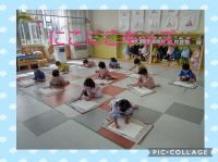 にこにこキッズ☺️みんなで絵を描きました🎵２学期もよろしくお願いいたします✨