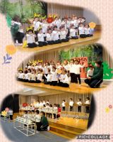 にじくみ🌈今日は発表会でした🎶鼓隊も劇も、頑張ってきた力を出せていました😊とても格好良かったです✨月曜日、また元気なみんなと会えるのを楽しみにしています🔆