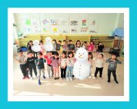 ぞう🐘３学期が始まり、キラキラの練習にも力が入っています💪リズムの練習もヤル気満々で、「もう一回やりたい！」「曲かけて！」とリクエストがありますよ😆少しずつ踊りも揃ってきていて、本番で披露するのが今から楽しみです💓