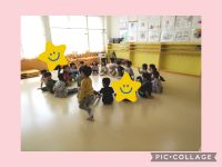 さくらくみ🌸先日は「ハンカチ落とし」をしました。応援したり、走ったり、とても盛り上っていましたよ☺️