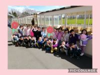 さくらくみ🌸先日、百合が原公園でリリートレインに乗りました‼️公園に来ている人達に手を振り、とても楽しんでいました☺️