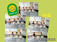 にじくみ🌈みんなが楽しみにしている音楽の時間🎶小太鼓の叩き方を園長先生から教えてもらい、大きな音を響かせていました！