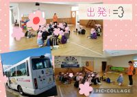 さくらくみ🌸今日はいよいよ、年長遊んじゃえ！！笑顔いっぱいで出発です！