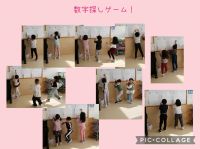 さくらくみ🌸今日は「数字探しゲーム」をしました！チームで力を合わせて頑張り、白熱したゲームとなりました🙆